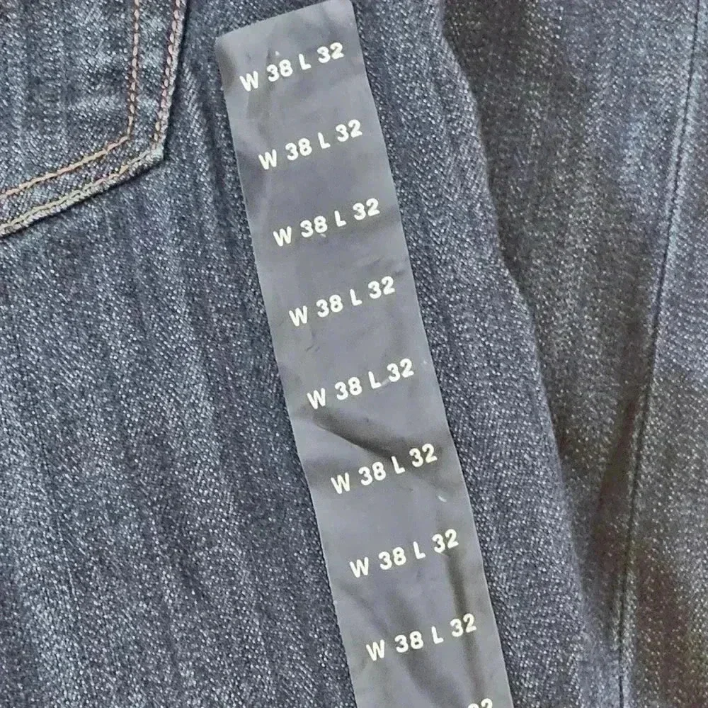 Lucky Brand 221 Original Straight Leg Straight Fit Jeans Size 38×32 NWT